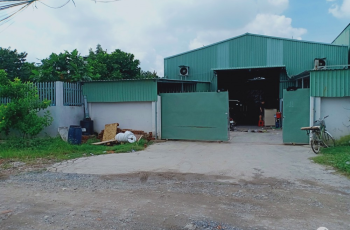 NHÀ XƯỞNG CHO THUÊ DT: 200M2 GIÁ 10TR/THÁNG NGAY CỔNG KCN QUẬN 12