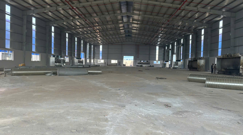 CHO THUÊ NHÀ XƯỞNG SẢN XUẤT CƠ KHÍ 12.000M2 TẠI CỤM KCN PHÚ GIÁO, BÌNH DƯƠNG – GIÁ 2.5 USD/M2