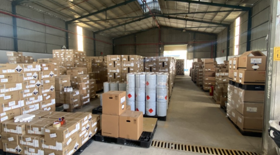 Kho xưởng cho thuê mặt tiền TRẬN THỊ CỜ , THỚI AN , QUẬN 12
