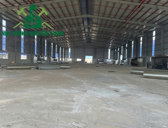 CHO THUÊ NHÀ XƯỞNG SẢN XUẤT CƠ KHÍ 12.000M2 TẠI CỤM KCN PHÚ GIÁO, BÌNH DƯƠNG – GIÁ 2.5 USD/M2