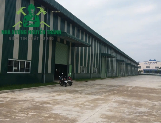 Cho thuê kho xưởng mới xây KCN Tân Đức, Long An
