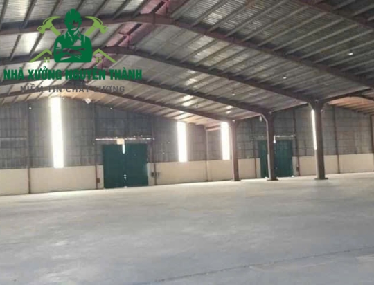Cho thuê xưởng đường đông Hưng thuận 